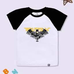YK X Minute Mirth Boys Batman Printed Pure Cotton T-shirt-image-65