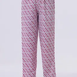 TJORI Women Floral Printed Trousers-image-6