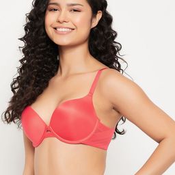 Clovia Half Coverage Underwired Lightly Padded Push-Up Bra image 3