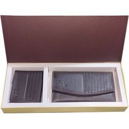 PB Pearlbags Unisex Pack Of 2 Textured Leather Two Fold Wallet-image-91