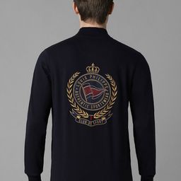 Louis Philippe Sport Men Embroidered Brand Logo Cotton Sweatshirt-image-25