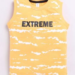 Ginie Boys Typography Printed Pure Cotton Applique T-shirt-image-12