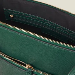 Accessorize PU Oversized Structured Shoulder Bag with Tasselled image 3