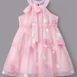 Mark & Mia Girls Peplum Maxi Dress-image-25