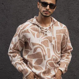 Powerlook Men Opaque Printed Casual Shirt-image-64