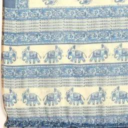 KALINI Ethnic Motifs Printed Block Print Saree image 4
