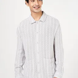 7 Alt by Pantaloons Men Opaque Casual Shirt-image-58