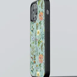 macmerise Floral Printed iPhone 13 Pro Back Case Mobile Accessories-picture-28