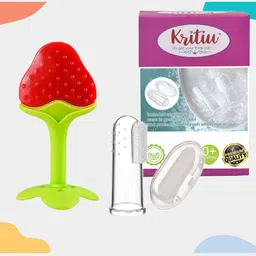 Kritiu Figure Toothbrush & Silicone Stand Teether-image-21