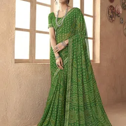 Pandadi Saree Bandhani Printed Bandhani Sarees-53