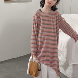 LULU & SKY Striped Maxi Dress-image-31