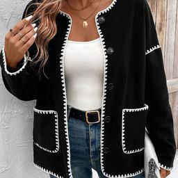 bebe Women Embroidered Detail Cardigan-image-8