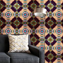 ArtzFolio Printed UV-Resistant Anti-Bacterial Abstract Geometric PatternPeel & Stick Wallpaper-image-94