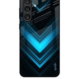 QRIOH Geometric Printed Samsung Galaxy M56 5G Back Case Mobile Accessories-image-72
