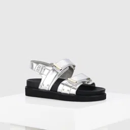 Oroh Women Open Toe Flats with Buckles-picture-16