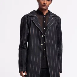 Balance by Rohit Bal Men Striped Cotton Fashion Jacket-picture-45
