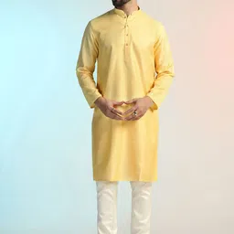 Prakatha Men Embroidered Regular Kurta with Trousers-45