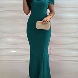 StyleCast x Revolte Women Off-Shoulder Bodycon Maxi Dress-image-70