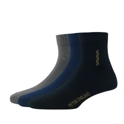 Peter England Men Cotton Pack Of 3 Above-Ankle Length Socks-image-95