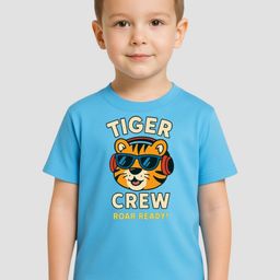 KIDDY STAR Boys Pure Cotton T-shirt-image-43