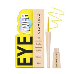 GLAMVEDA Smudge Proof & Waterproof Matte Liquid Eyeliner- 4.5 ml- Yellow-22