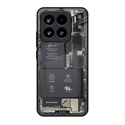 QRIOH Skeleton Inside Glass Mi15 5G Back Case-42