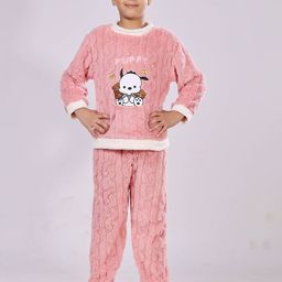 Lugo Unisex Kids Printed Night suit-image-96