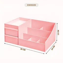 Aura Peach-Coloured Set of 1 Regular Drawer Organiser Organisers image 4