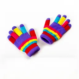 FIRMED STRING Kids-Unisex Multi Wool Gloves-52