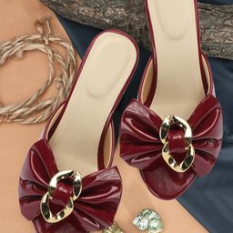 AVIVASTYLE Block Peep Toes-17