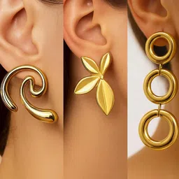 ISHTAARA Women Gold Earrings-picture-40