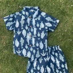 BAESD Kids Printed Pure Cotton Clothing Set-39