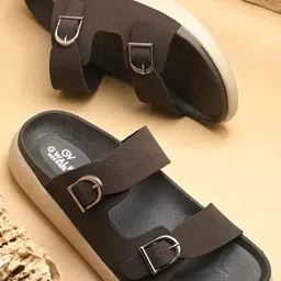 GWALK Men Brown Sandals-picture-46