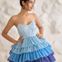 Lea Clothing Co. Satin Fit & Flare Dress-picture-50