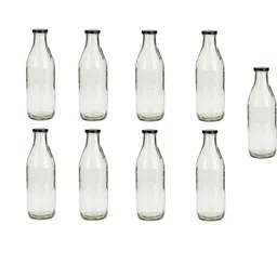 SOMIL Set Of 9 Glass Water Bottle-image-43