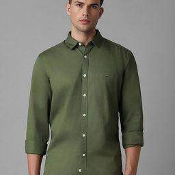 Louis Philippe Jeans Men Slim Fit Casual Shirt-image-42