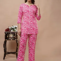 Shedika Women Printed Night suit-image-7
