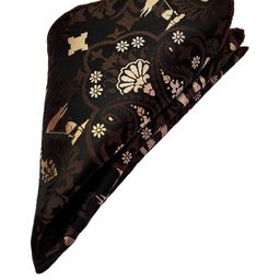 VOICI Paisley Printed Pocket Square-image-71