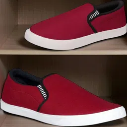 Free Kicks Men Maroon Canvas Casual Shoes-picture-22