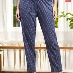 Kryptic Pack Of 2 Printed Pure Cotton Mid-Rise Lounge Pants-image-44