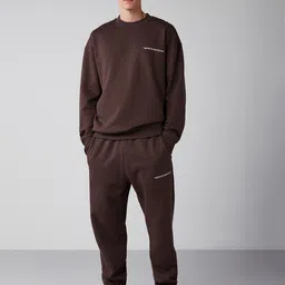 GRIMELANGE Men Solid Long Sleeves Tracksuits-38