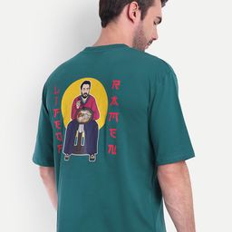 BOLLYWOO.OOO Unisex Typography Bio Finish Applique T-shirt-image-74