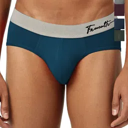 FREECULTR Pack Of 5 Men Anti Bacterial Ribbed Basic Briefs FC-CT-B-MB-SG-SW-PB-SEG-05_L-picture-26
