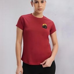 DressBerry Women Maroon Tshirts-image-88
