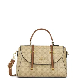 Lavie Printed Oversized Structured SatchelHandbag-15