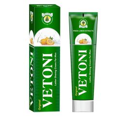 VETONI Men Set Of 6 Fresh Lemon Extract Lather Shaving Cream- 125 g Each image 3