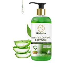 Nimbarka Neem & Aloe Vera Body Wash with Vitamin C & E - 300 ml-15