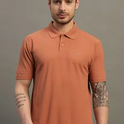 RENUOVO Men Polo Collar Pockets T-shirt-picture-46