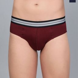 Mast & Harbour Pack Of 2 Ultra Soft Basic Briefs Mnh_003_BRF_MRN_NB_2PC-picture-17