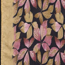 WINKLECART Floral Pure Georgette Block Print Saree image 2